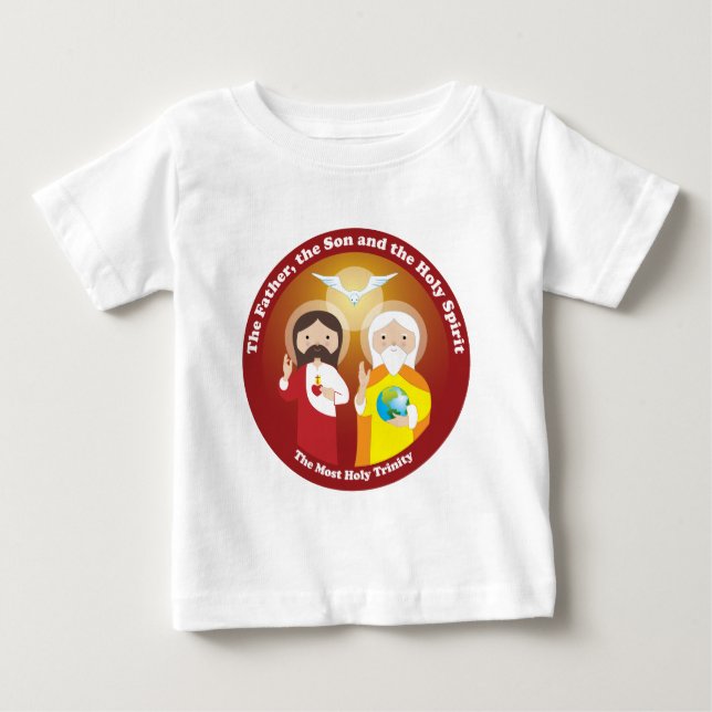 Mest helig Trinity Tee Shirt (Framsida)