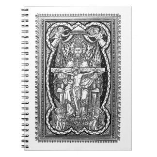 Mest Heliga Trinity (gammal Missal Art) Anteckningsbok