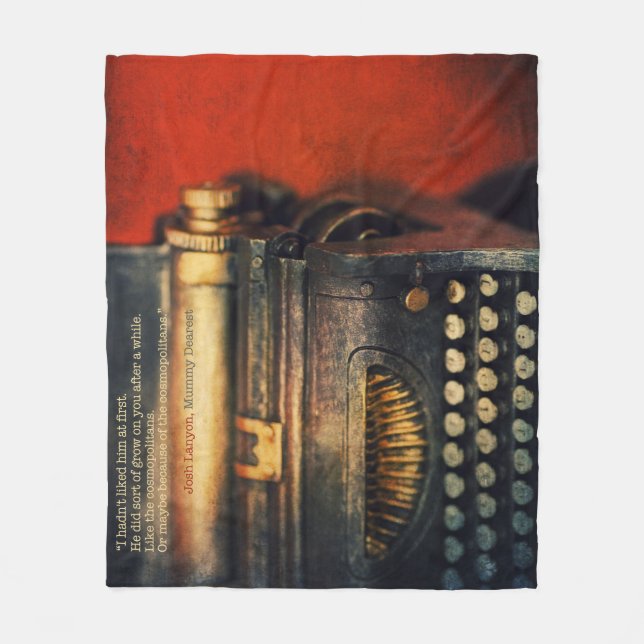 Mest kär ullfilt för mamma fleecefilt (Framsidan)