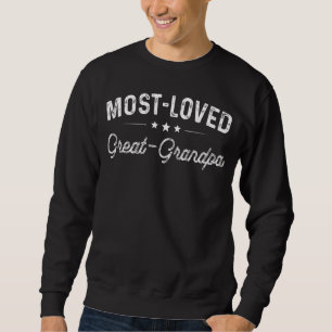 Mest kärleksfull Underbar Grandpa Pappa World's Be Lång Ärmad Tröja