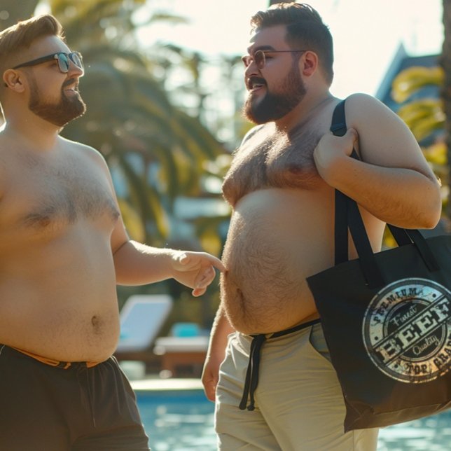 Mest Klass-nötkött - Mörk Färg Tygkasse (Skapare uppladdad)