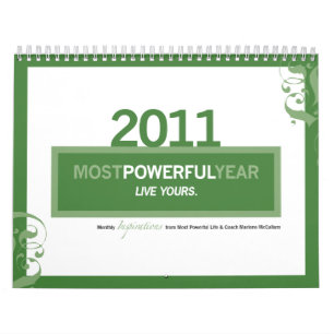 Mest kraftig kalender "för år" 2011