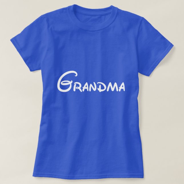 Mest Magiska Dagen Mormor T-Shirt (Design framsida)