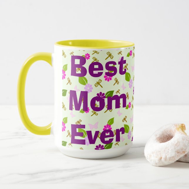 Mest Mamma någonsin - kaffe Mugg Mors dag-gift-Ide (Med munk)