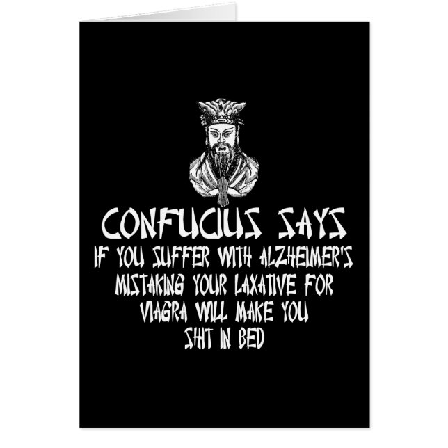 Mest offensiv hälsningskort (Framsidan)