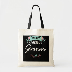 Mest Okayest Granna Mors dag Gift Tygkasse
