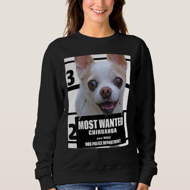 Mest önskad Chihuahua Cute Chiwawa Hund Tee B (Framsida)