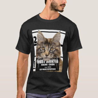 Mest önskad maine Coon Cute Funny Cat Sweat T Shirt
