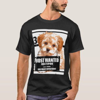 Mest önskad maltipoo Maltesisk minister Pudel Hund T Shirt