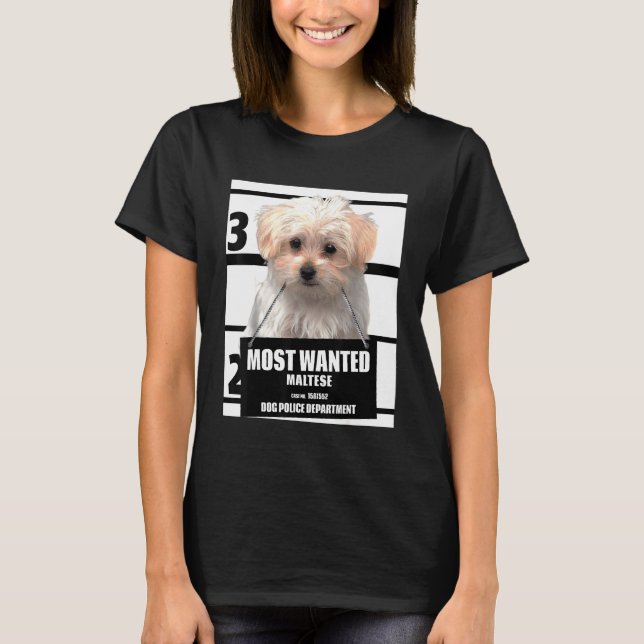 Mest önskade maltesiska t shirt (Framsida)