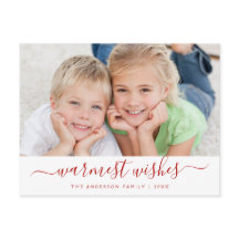 Mest Önskemål Script julfotkort