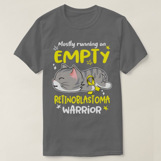 Mest opererande på Tom Retinoblastoma Warrior T Shirt (Design framsida)