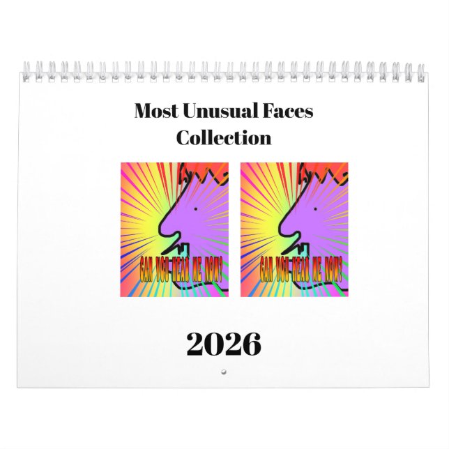 Mest ovanliga kalender för Roligten för insamling  (Omslag)