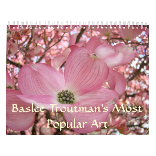 MEST POPULÄR KONST Kalender Baslee Troutman Blommo (Omslag)