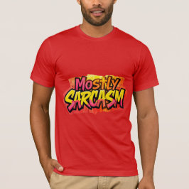Mest populära Sarcasm Graffiti Art Design T Shirt
