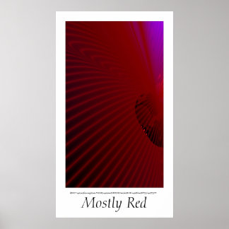 Mest röd poster