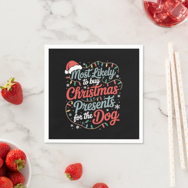 Mest sannolik att köpa Julklapp för Hund Pappersservett (Insitu)