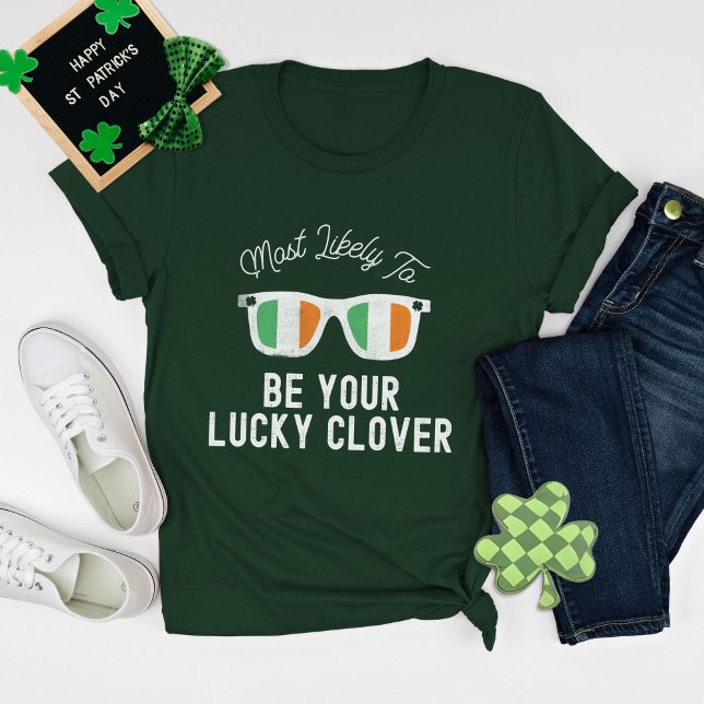 Mest sannolik st patricks day för gruppmatchning t shirt (Skapare uppladdad)