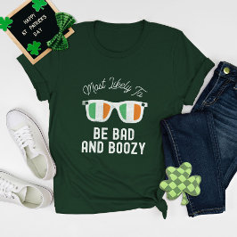Mest sannolik st patricks day för gruppmatchning t shirt