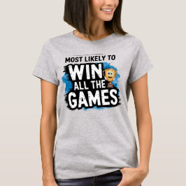 🏆 mest sannolika att vinna alla spelfantastiska s t shirt