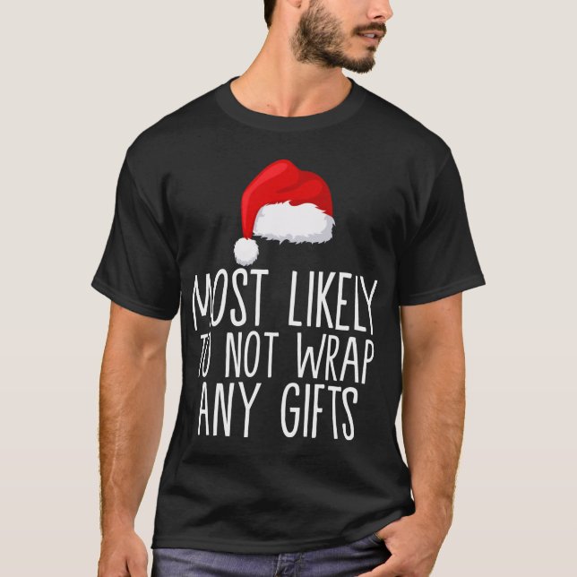Mest sannolikt är att inga presentmatchande presen t shirt (Framsida)