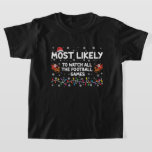 Mest sannolikt är det att se alla fotbollsmatcher t shirt<br><div class="desc">Mest sannolikt är det att se alla fotbollsmatcher</div>