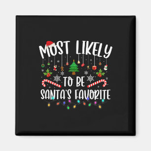 Mest sannolikt är jultomtens favoritjulfamn magnet