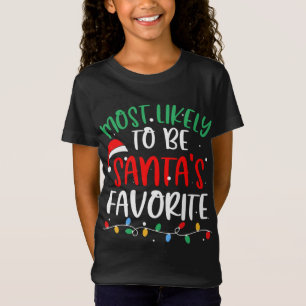 Mest sannolikt är jultomtens favoritjulpajam t shirt