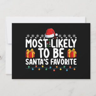 Mest sannolikt är jultomtens favoritjultomte inbjudningar