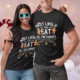Mest sannolikt att äta alla cookies t shirt