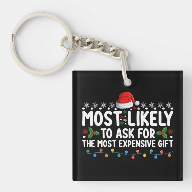 Mest sannolikt att be om den dyraste julklappen Ch (Framsidan)