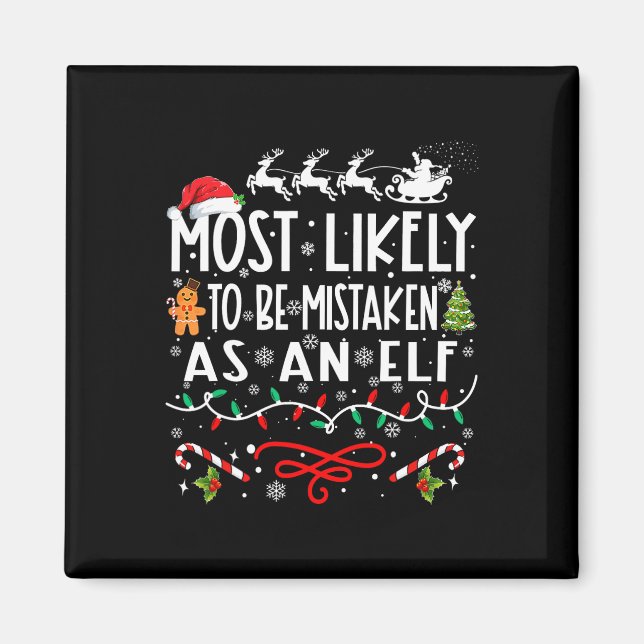 Mest sannolikt att bli missnöjd som Elf-familjens  Magnet (Framsidan)