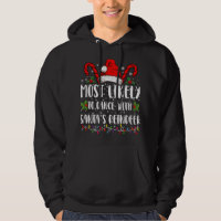 Mest sannolikt att dansa med Santas renfamilj