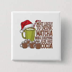Mest sannolikt att dricka Matcha och titta på Elf  Knapp
