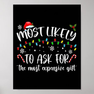 Mest sannolikt att du kan be om den dyraste gifttc poster