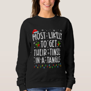 Mest sannolikt att få sin glittertråd i en röra fa t shirt