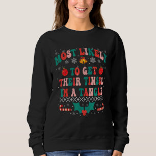 Mest sannolikt att få sin glittertråd i en röra fa t shirt