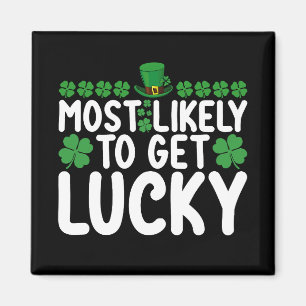 Mest sannolikt att få tur St Patrick's Day Irländs Magnet