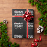 Mest sannolikt att fiska i Santa Julafton Presentpapper<br><div class="desc">Mest sannolikt att fiska i Santa Julafton</div>