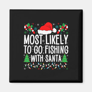 Mest sannolikt att fiska med Santa Funy-fiske Magnet