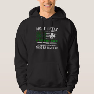 Mest sannolikt att göra en irländsk sorti St Patri Hoodie