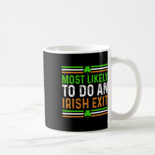Mest sannolikt att göra en irländsk utgång St Patr Kaffemugg