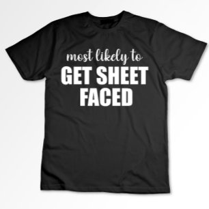 Mest sannolikt att hålla lakanet över ansiktet Rol T Shirt