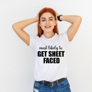 Mest sannolikt att hålla lakanet över ansiktet Rol T Shirt