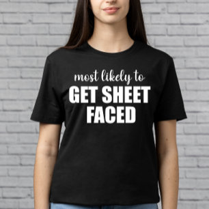 Mest sannolikt att hålla lakanet över ansiktet Rol T Shirt