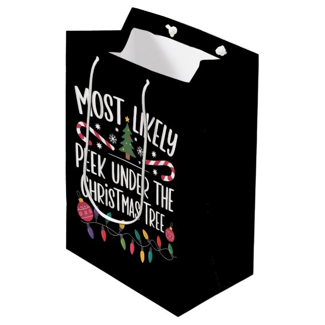 Mest sannolikt att kika under julgranen Xmas (Framsidan Vinklad)