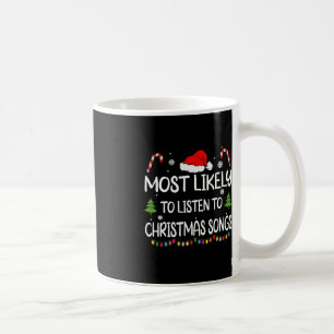Mest sannolikt att lyssna på julfamiljen sång mors kaffemugg