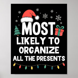 Mest sannolikt att organisera all jul poster