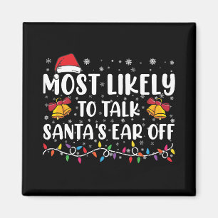 Mest sannolikt att prata Santas öra av familjen Xm Magnet