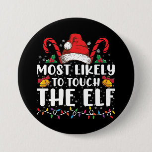 Mest sannolikt att röra julfamiljen Elf jul Knapp
